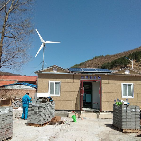 風光柴多能互補儲能係統-環保廁所