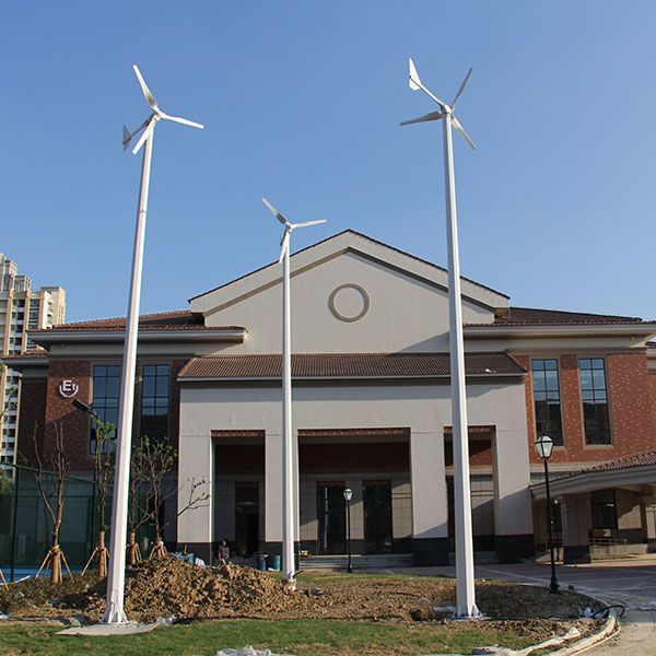 風光柴多能互補儲能係統-國外獨立塔杆